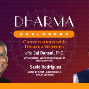 Dharma Explorers: In Conversation with Savio Rodrigues