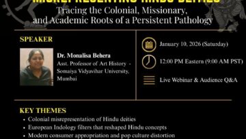 Online Webinar – The Western Obsession with Misrepresenting Hindu Deities