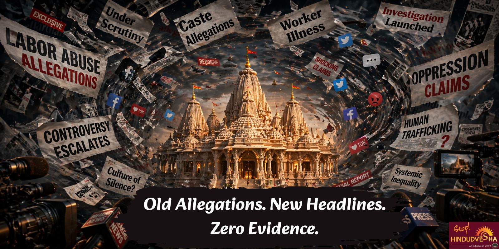 Accusation Without Proof: Media’s Smear Campaign Against BAPS Swaminarayan Sanstha